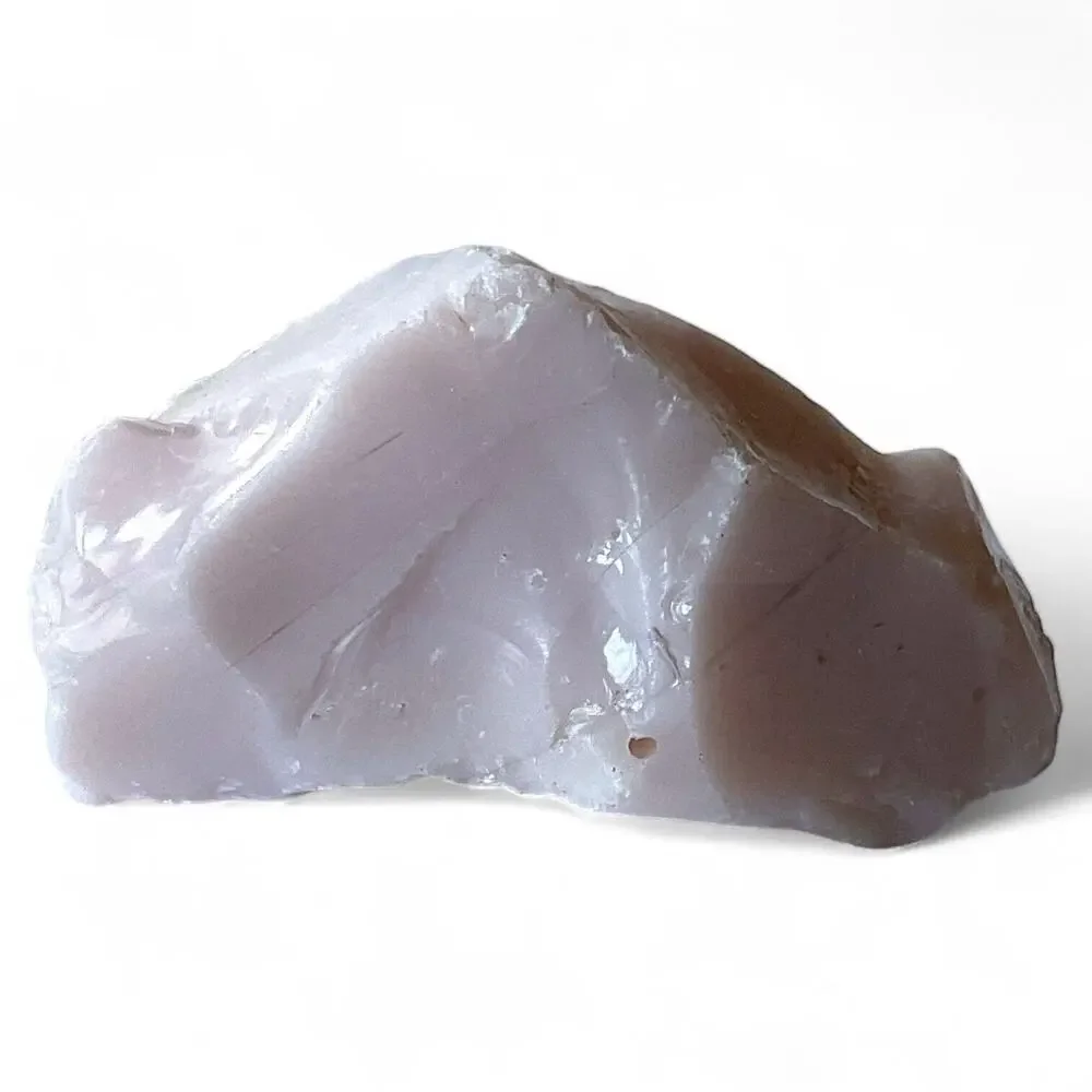 Pink Opaque Art Glass Cullet‎ Glowing Selenium Slag Glass #4GL107